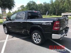 2019-2024 For Dodge Ram 1500 Decals Side Flashbang Stripe Vinyl Graphics Sticker