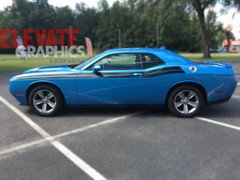 For Dodge Challenger Stripes Side Beast Graphics Vinyl Decal Sticker 2011-2023