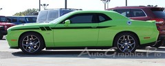 Fury Dual Side Stripes Door Decals Vinyl Graphic for 2011-2021 Dodge Challenger