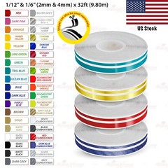Roll Vinyl Pinstriping Pin Stripe DIY Self-Adhesive Line Car Tape Decal Stickers