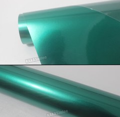 50FT X 5FT Car Wrap Emerald Stretch Pearl Glossy Satin Chrome Vinyl Sticker US