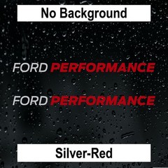 2pcs FORD PERFORMANCE Decal Vinyl Stickers for Ford Mustang