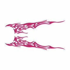 Tribal Body Side Vinyl Decal Stripe Set Multiple color Made n USA 6+ years