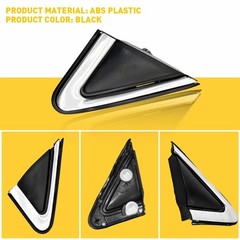 1/2Set Front Left & Right Fender Trim /Mirror Finisher Fit For 2013-2019 Nissan