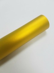Matte Satin Chrome Yellow Gold Vinyl Car Wrap Auto Decal Sticker Film Roll