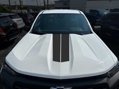 2023 2024 Chevy Colorado Trail Boss Z71 LT Matte Black Rally Stripes Hood Decal