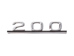 New Mercedes-Benz 200 Silver Designation Badge *1238170215