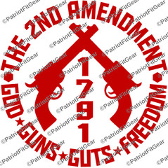 The 2nd Amendment,God Guns Freedom,Molon Labe,2A,Gun Rights,Custom Vinyl Decal