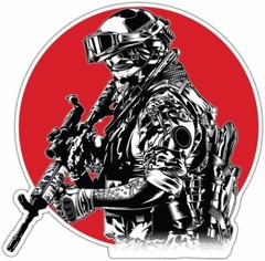USA Army Sildier Marine Military Car Bumper Vinyl Sticker Decal 4.6″