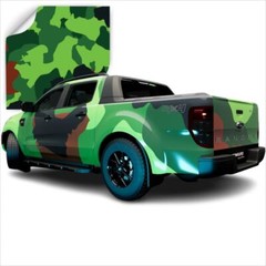 3M Vinyl Printed Jumbo Camo Patterns CW Series Wrapping Film | CW2776J