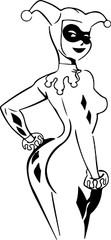 Vinyl Decal Car Truck Sticker Wall Batman Joker – Harley Quinn Back