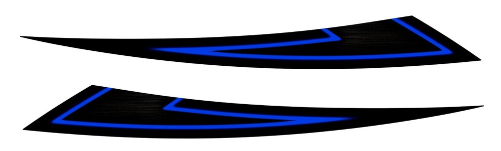 2 RV Trailer Camper Gulf Stream Wide Open Graphics Decals -2879