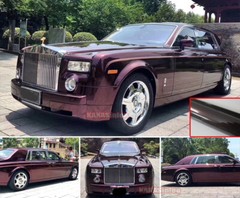 50FT X 5FT Full Car Wrap Black Rose Pearl Glossy Satin Chrome Vinyl Sticker HDUS