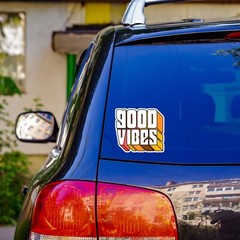 70’s Good Vibes Sticker Groovy Retro Laptop Cup Car Vehicle Window Bumper Decal