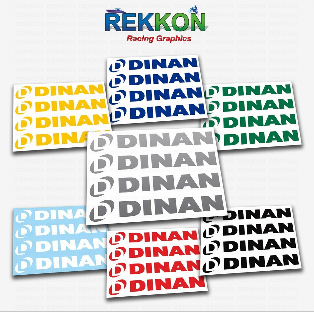 x4 DINAN Decal Sticker logo M power M3 M5 Z4 M2 M4 X5M X6M X4 M6 X2 M2