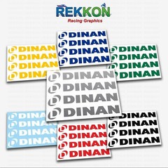 x4 DINAN Decal Sticker logo M power M3 M5 Z4 M2 M4 X5M X6M X4 M6 X2 M2