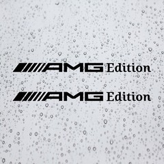 (2X) AMG Edition Decal Vinyl Stickers for Mercedes Benz Cars