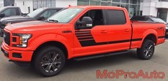 2015-2018 2019 2020 Ford F-150 Stripes Decals LEAD FOOT SE Door Vinyl Graphics