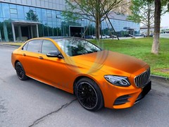 ESSMO PET Romance Chrome Lava Orange Auto Car Vehicle Vinyl Wrap Decal Sticker