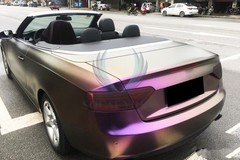 Galaxy Dust Matte Purple Bronze Metallic Sticker Decal Vinyl Wrap Sheet Film DIY