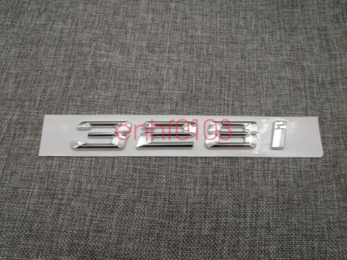 Chrome Number Trunk Rear Letters Word Badge Emblem Sticker for BMW 3 Series 328i