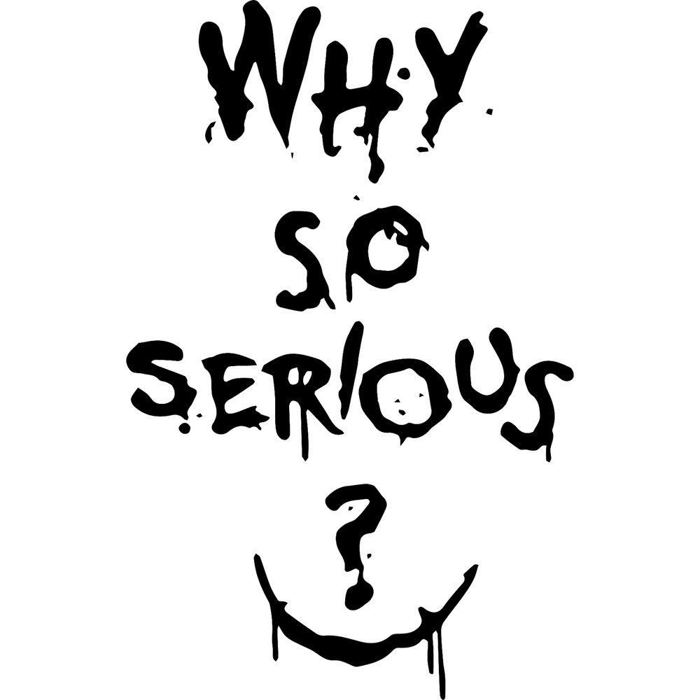 Vinyl Decal Car Truck Sticker Wall Batman Harley Quinn – Joker Why So Serious V2