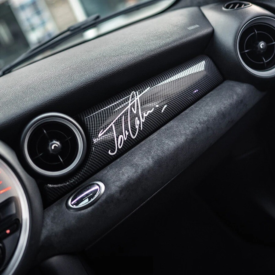 For mini sticker JCW stickers accessories For mini cooper sticker White 13*6cm