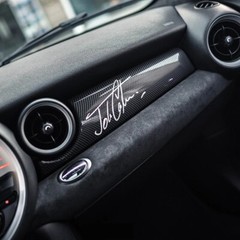For mini sticker JCW stickers accessories For mini cooper sticker White 13*6cm