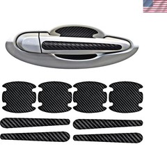 Universal Fit Reflective Car Door Handle Cup Protectors – 8 PCS Anti-Scratch Set