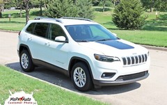 For 2018 2019 2020 Jeep Cherokee Hood Decal Trailhawk 3M Vinyl Graphics Stripes