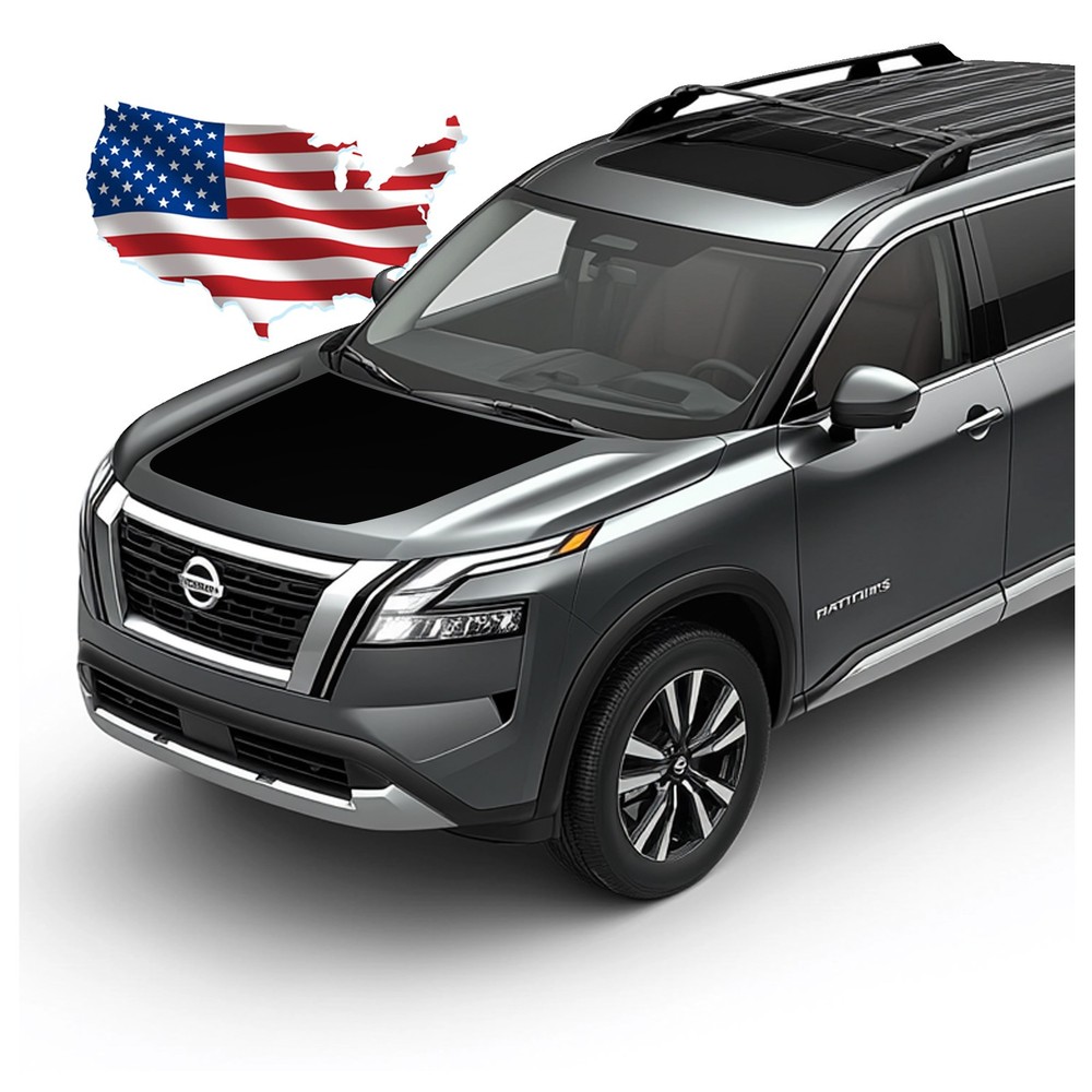Hood Blackout Vinyl Racing Stripe – Fits 2022 & Up Nissan Pathfinder
