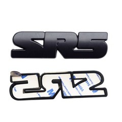 2Pcs SR5 Blackout Emblem Letter Overlay for 2016-2024 Tacoma 4Runner Model decal