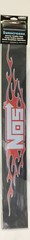 Chroma Graphics 3443 NOS Series Windshield Decal Red – 60″ Wide x 4.875″ Tall