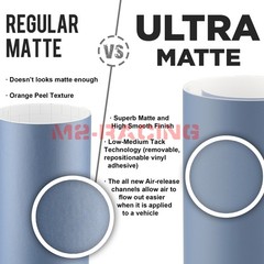 Premium Ultra Matte Flat Car Auto Vinyl Vehicle Wrap Sticker Decal Sheet Film