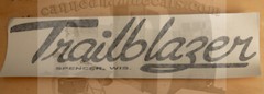 Trailblazer Vintage Travel Trailer Spencer Wis Reproduction Decals 1960’s-70’s