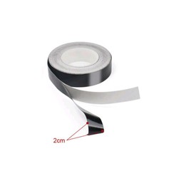 2cm*10M Car Window Trim Vinyl Film Door Waistline DIY Sticker Accessories Black