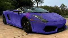 Matte Glitter Purple Frosted Sparkle Sticker Decal Sheet Car Vinyl Wrap Film