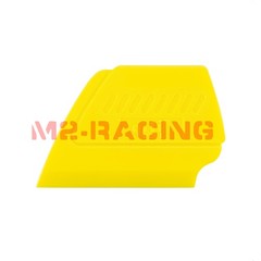 3pc Yellow Hard-Edge Precision Detailed Squeegee Vinyl Wrap Application Scraper
