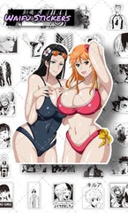 One Piece Sexy Anime Girls Sticker Waifu Ecchi Vinyl Decal Car Stickers