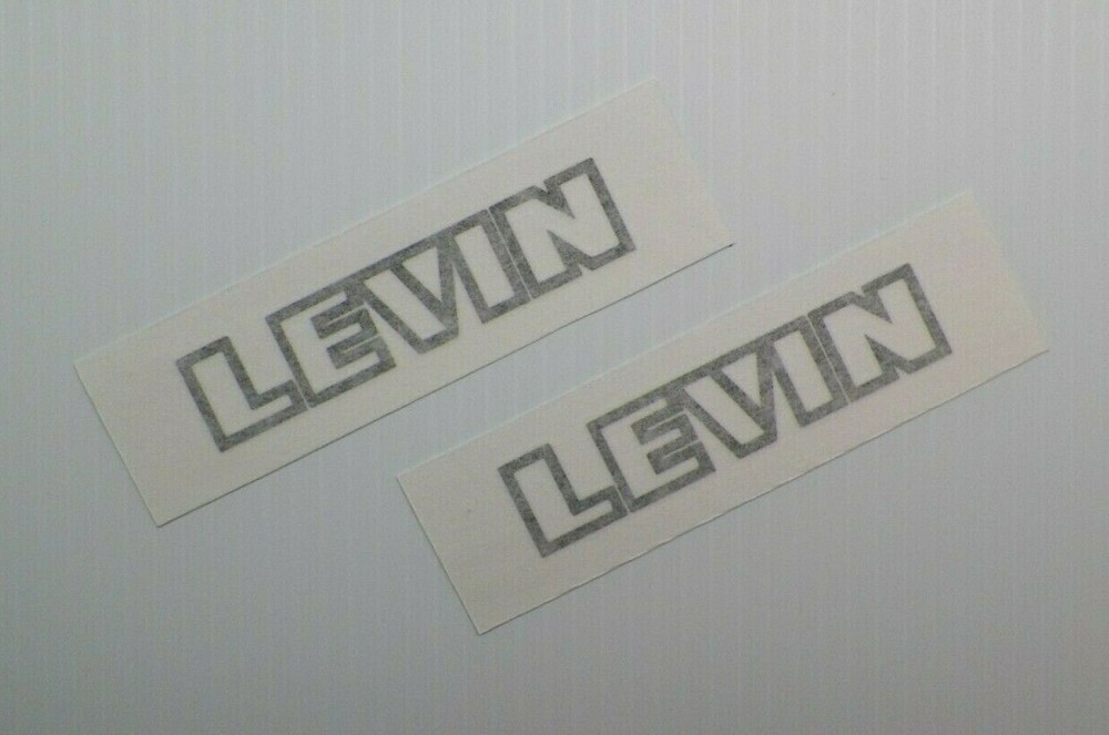 New 1983-1987 Toyota Corolla LEVIN Side Quarter Panel Decal Pair AE85 AE86 AE88