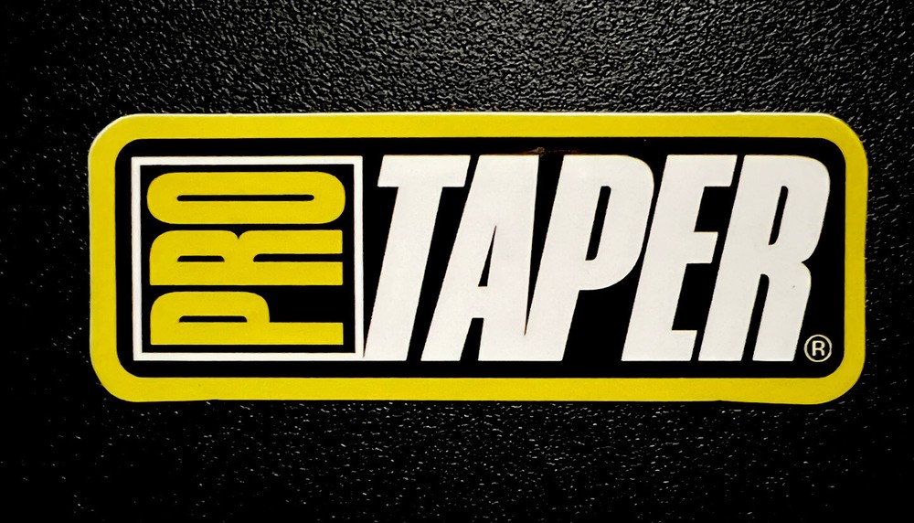 ProTaper Racing Sticker Approx Size 3-1/8” X 1-1/8” Self Adhesive Gloss Finish