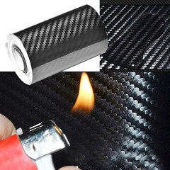 Carbon Fiber Look Vinyl Film Sticker Door Sill Scuff Anti Scratch Tape Protect X