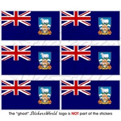 FALKLAND ISLANDS Flag Malvinas, Falklands 40mm (1.6″) Stickers Decals X6