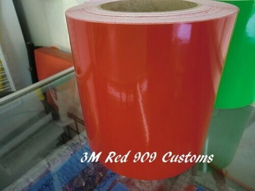 3M Gloss Red 5″ Racing Stripes Vinyl Sticker Graphic Decal 5 INCH x 36 FEET