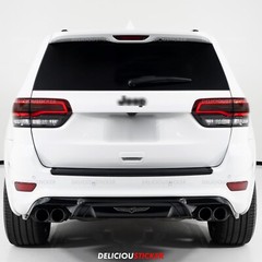 Fits 2014-2021 Jeep Grand Cherokee Tail Light Rear Smoke Tint Overlay Vinyl Dark