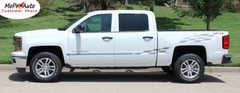 2014-2018 Chevy Silverado Champ 3M Pro Grade Vinyl Side Stripes Decals Graphics