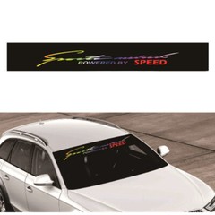 Front Windshield Sun Visor Decal Trim Racing Sport Car Sticker Banner Waterproof