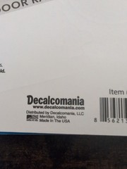 DECALOMANIA place anywhere decal – BLACK PANTHER MARVEL MCU