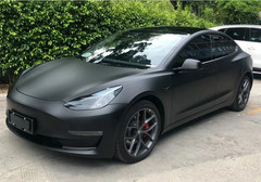 Full Roll 100FT x 5FT Matte Flat Black Vinyl Car Wrap Film Sticker Bubble Free