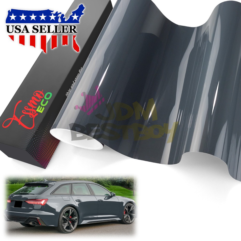 4″x8″Sample PPF Paint Protection Film Gloss Midnight Gray Invisible Scratch Free